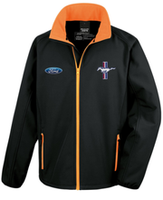 Load image into Gallery viewer, Ford Mustang Racing Softshell Jacket
