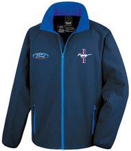 Load image into Gallery viewer, Ford Mustang Racing Softshell Jacket