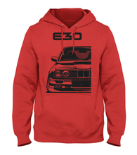 Load image into Gallery viewer, German Racing M3 E30 Tuners Hoodie #1957