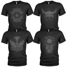 Load image into Gallery viewer, Vikings Men's Crew Neck T-Shirt 4 Pack
