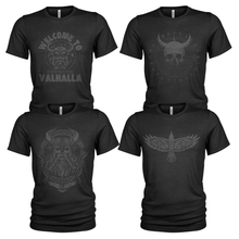 Load image into Gallery viewer, Vikings Men's Crew Neck T-Shirt 4 Pack
