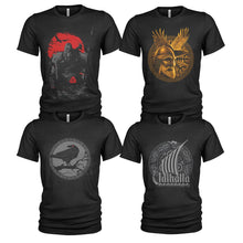 Load image into Gallery viewer, Vikings Men's Crew Neck T-Shirt 4 Pack
