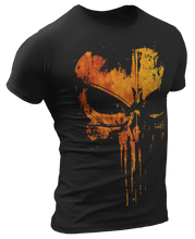 Load image into Gallery viewer, The Punisher Fire Skull Men's T Shirt
