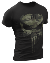 Load image into Gallery viewer, Jungle Camo Punisher Men's T Shirt
